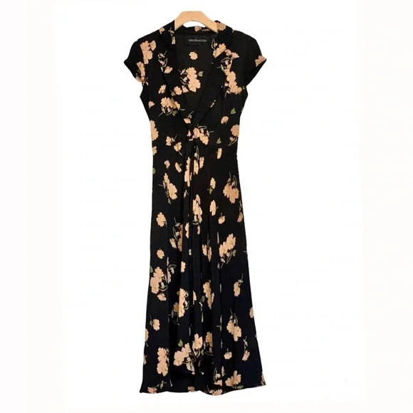 knee length dresses for ladies Maven Midi Dress in Ivory